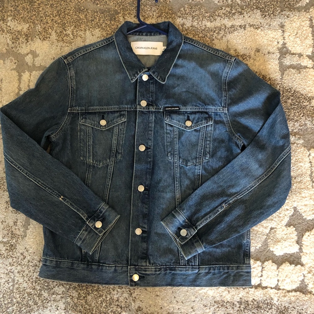 Calvin Klein Jeans Men's Indigo Denim Jacket